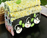 節分＊鬼の飾り巻き寿司ケーキ＊恵方巻き作り方17写真