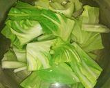 キャベツと油揚げのサッと煮作り方3写真