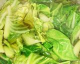 キャベツと油揚げのサッと煮作り方4写真