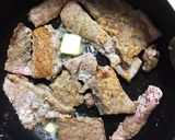 まぐろのステーキガリバタ醤油味作り方3写真