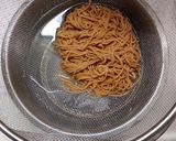 ベースパスタアジアンと麺つゆの野菜パスタ作り方2写真