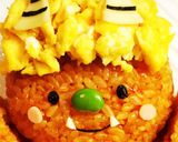 節分に♡赤鬼さんのデコオムライス♡作り方7写真