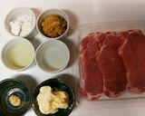 豚ロースのムニエル～味噌バターソース～作り方1写真