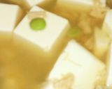ほんわか♬ホタテ貝柱と豆腐の餡掛けスープ作り方3写真