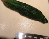 ちぢみ法蓮草とチアシードのおひたし作り方3写真