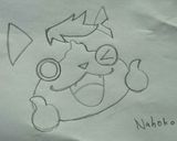 平面トムニャン❤妖怪ウォッチ簡単キャラ弁作り方1写真