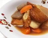 簡単節約レシピ♡さつま揚げと大根の煮物♡作り方3写真