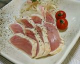 マグロのオリーブオイル焼たたき風作り方4写真