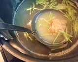 香ばしく★旨いッ【揚げ玉と三葉の味噌汁】作り方3写真