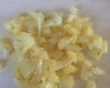 塩レモンのクリームパスタ ディル風味作り方2写真