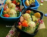 酉年キャラ弁❤セキセイインコ❤遠足にも作り方3写真