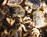 さわらと水菜のうま出汁しみしみ煮作り方5写真