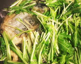 さわらと水菜のうま出汁しみしみ煮作り方7写真