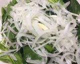 きな粉とカッテージチーズほうれん草サラダ作り方4写真
