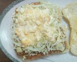 モスバーガーみたいな　エビカツサンド作り方4写真