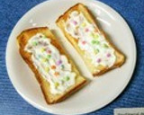おひとりさまのチーズケーキ風トースト作り方5写真
