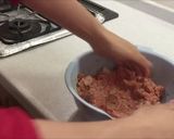 フライパンで簡単ふわふわ☆ハンバーグ作り方3写真