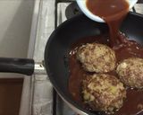 フライパンで簡単ふわふわ☆ハンバーグ作り方9写真