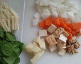 残り野菜で豚汁作り方3写真