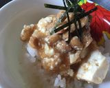 刻み海苔が決めて！？麻婆納豆ご飯作り方2写真