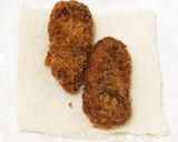 材料２つ簡単ささみロールサンド 覚書作り方3写真