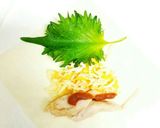 ササミの梅しそチーズ春巻き揚げ作り方4写真