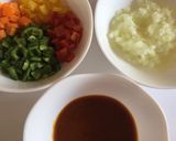 カレーピラフ 炊飯器で作り方1写真