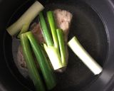煮豚とサツマイモの甘辛煮作り方1写真