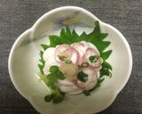 タチ(真鱈の白子)の酢の物(ポン酢和え)作り方3写真