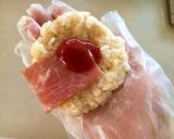 冷ご飯とジャガイモのおやき★ベーコン入り作り方5写真