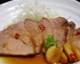 にんにくたっぷり!ピリ辛★煮豚作り方4写真