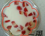 簡単♡ゼリーケーキ　オレンジ＆牛乳作り方6写真