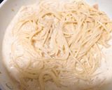簡単ツナクリームパスタ作り方3写真