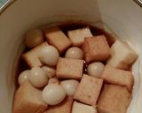放っておくだけ‼厚揚げとうずらの煮物♪作り方4写真