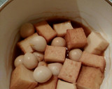 放っておくだけ‼厚揚げとうずらの煮物♪作り方4写真