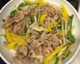 野菜たっぷり豚肉モチモチ炒め。作り方9写真