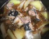 鯖缶と大根の煮物作り方3写真