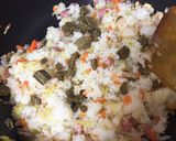 カレーチャーハン ☆ ルウと余り野菜で作り方4写真