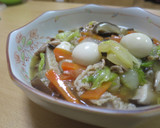 八宝菜/宝達志水町学校給食作り方8写真