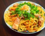 たっぷりキノコで♪豚肉の和風パスタ作り方7写真