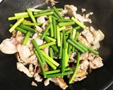 こってり ニンニクの芽と豚肉作り方2写真