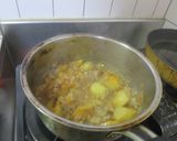 揚げじゃがそぼろあん/宝達志水町学校給食作り方5写真