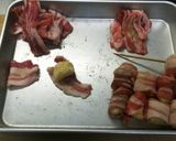 南蛮酢で美味♪塩煮じゃが芋の豚肉巻き串作り方5写真