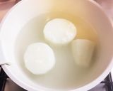 簡単♡基本のふろふき大根肉味噌乗せ作り方2写真