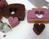 米粉で★中にハート♡2色パウンドケーキ作り方9写真