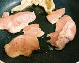 チキンのオリーブ焼き作り方2写真