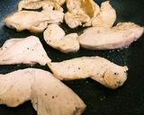 チキンのオリーブ焼き作り方3写真