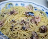 三浦大根と鯖オイル缶詰の和風パスタ作り方4写真