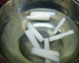 鱈と独活の中華風スープ作り方1写真