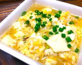 鍋の残り汁で☆ヘルシー豆腐茶碗蒸し作り方5写真
